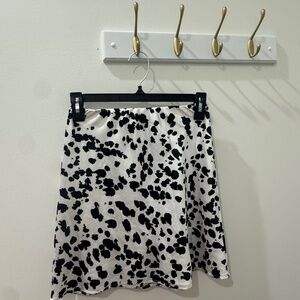 Animal Print mini skirt